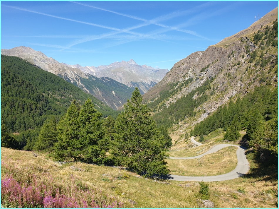 Anstieg Passo dell Invergneux